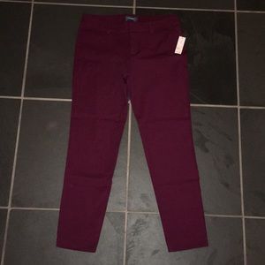 Old Navy Plum Pixie Pants